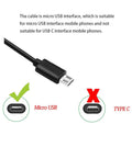 Close-up of micro USB connector for Top Notch Retractable Car Charger With Spring Loaded Micro USB Cable That Slides Out To Three Point Six Feet.