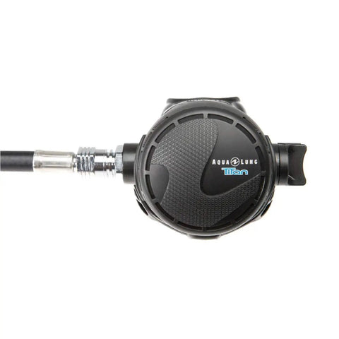 Titan Regulator With Yoke For Scuba Diving, Balanced Diaphragm First Stage Delivers Easy Breathing And Consistent Performance close-up