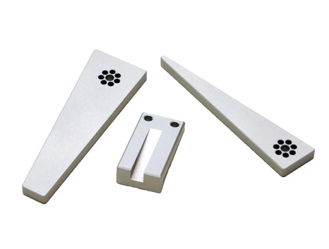 Optic Leveler Combo Scope Mounting Tool for Precise Leveling in Rings or One Piece Mounts with Base and Small and Large Wedges
