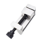 Boss Grade Precision Vise Fixture With Quick Adjust Jaw For Stone Drilling Milling And Grinding Straight Corner Clamp, metal vise on white background