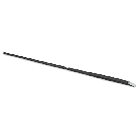 Heavy Duty Crowbar Pry Bar For Pinch Point Leverage 18Lb 1 1/4 x 60 Inch Construction Tool shown at angle on white background