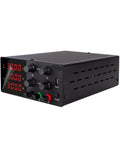 30V 10A Digital Display Adjustable DC Power Supply With Pro Grade Precision Voltage And Current Control For Aging Circuit Testing And Repair Tasks, Built In Overvoltage And Safety Protections For Sensitive Electronics. Black metal bench unit with red digital display