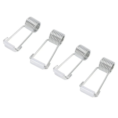 Self Closing Door Closer Kit Four Pack Easy Install 2 Cm Spring Hinges Stainless Steel Automatic Door Closer For Interior Cabinet Doors