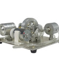 DIY Steam Engine Model Kit With Boiler Syringe Alcohol Burner And Electric Generator For Hands On STEM Experiments Build Your Own Real Power System At Home For Makers, metal base