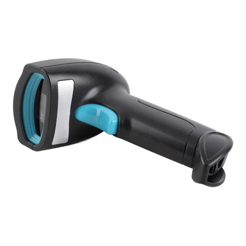 Wireless 1D 2D Barcode Scanner With Upgraded Decoding Chip 2.4G Handheld Barcode Reader 2000mAh Battery side view