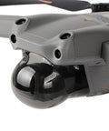 Protective Lens Cover and Sun Hood for Air 2S Drone, showing lightweight 11g ABS shield covering gimbal and camera in transparent black finish.