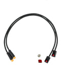 Electric Bike Brake Cutoff Sensor Kit With 3 Pin Waterproof Connector And Indicator Light For Ebikes, EScooters, And Motorcycles, Instant Power Shutoff On Brake Activation, Weatherproof Sensor Cable Set displayed on white background.