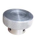 Aluminum Knurled Handwheel With 80mm Outer Diameter And 15mm Bore Round Adjustable Lathe Handle For Power Machines CNC Machined