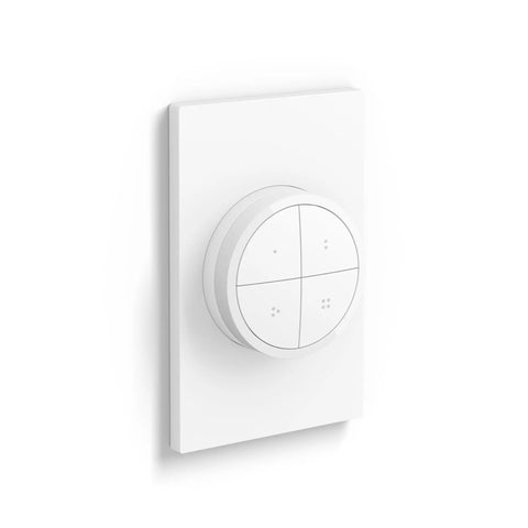 Wall Switch Module For Smart Lighting White Indoor Use Keeps Hue Lights Reachable When You Flip The Switch Off