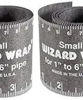 Two Pack Small Pipe Wraps 30 Inch Long Two And Five Eighths Inch Wide Fit 1 to 6 Inch Diameter Pipes Durable Heat Shield Sleeve USA