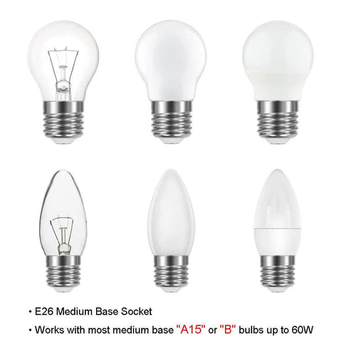 Various bulb types compatible with Three Light Kitchen Track Lighting Kit With Adjustable Heads For Islands And Ceilings Go To Modern Glass Shade