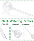 Clear Plant Watering Globes Set Of 10 Self Watering Bulbs for Indoor and Outdoor Plants, Automatic Garden Waterer, PVC detail