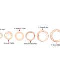 110 Piece Copper Washer Set With Mixed Sizes For Brake Lines Oil Lines And Small Engine Repair Durable High Conductivity Seals For A Tight Fit And Heat Resistance Your Go To Grounding Task Kit, mixed brass washers 6.4mm to 15.9mm