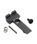 Beefed Up Battlesight Rear Sight for Colt Python Anaconda With Serrated Blade and Square Notch, Adjustable Windage and Elevation