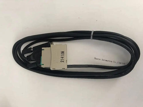 Cable for Programmable AC Motor Controller And Relay Module ZEN-CIF01 From Zen Series, shown coiled with connectors visible