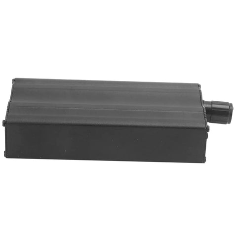 Black Morse Code Keyer MXK2 Auto Memory Controller for CW Transmissions with Advanced Segmented Storage in side view