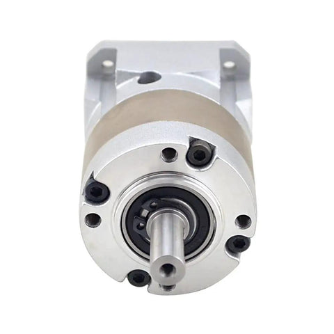 Close-up of Planetary Gearbox For Nema 17 Stepper Motor 5 To 1 Gear Ratio 15 Arc Minute Backlash Beefy Torque