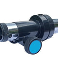 Sturdy Plastic Telescope Focuser With Steel Shaft For Newtonian Reflectors, 1.25 Inch Eyepiece Holder, Black 67mm