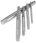 5 Piece Screw Extractor Set Easy Out For Removing Broken Bolts And Damaged Screws Includes Cobalt Drill Bits