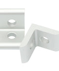 Inside Corner Brackets Aluminum 2 Hole 90 Degree Angle Bracket for 10 Series T Slot Profile Extruded Aluminum 25 Pack Built Tough