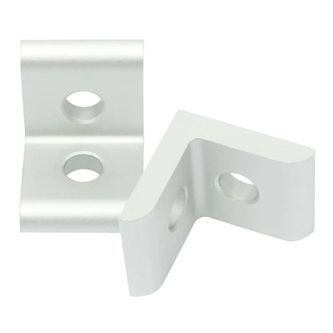 10 Pack Inside Corner Brackets For 15 Series 4040 T Slot Aluminum Extrusions 2 Hole 90 Degree Corner Mounts Diy Friendly Heavy Duty Aluminum Brackets For Built To Last Frame Building
