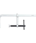 Heavy Duty F Clamps 10 Inch Welding Vise Grip Set With Deep Throat For Rock Solid Holds On Carpentry And Woodworking Projects To Keep Your Stuff Secure, front view.