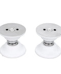 Ultimate Magnetic Door Stopper For Rvs Campers And Travel Trailers With Super Strong Holding Power, durable white design.