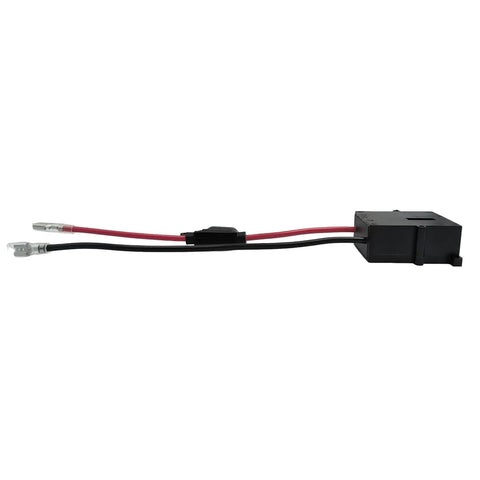 Side view of Two Pack Wire Harness Connector For 12V Ride On Toys And Power Wheels Battery Harness Replacement For SLA And Lithium Batteries