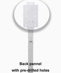 Tough As Nails EV Charger Holder Outdoor Waterproof Steel Enclosure Back panel with pre-drilled holes for easy mounting.