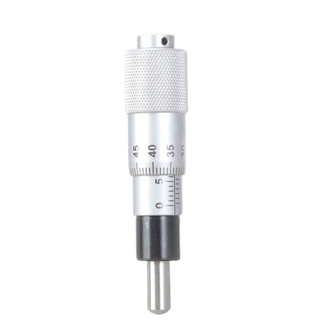 0 To 13mm Flat Type Micrometer Head With 0.01mm Accuracy, showing metal construction and clear graduations for precision measurement.