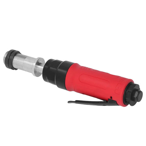Beefy Straight Air Die Grinder 3500 Rpm High Performance Pneumatic Tool with rubber grippy handle and metal body for precision work.