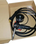 200 Amp Aluminum Spool Gun For MIG Welder Euro Connection, air cooled aluminum welding torch with 9.8ft DC24V cable in box