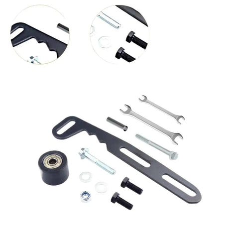 Chain Tensioner For Iron Transmission System Fits 50cc To 125cc Gas Powered Motorcycles And Bikes Keeps Your Chain Tight And Sprocket Aligned Durable Metal Build For A Smooth Ride
