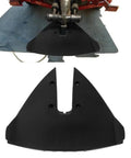Marine Hydrofoil Stabilizer Fin For 15 To 300HP Outboard Engines installation view under boat