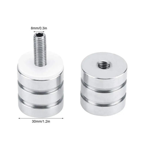 Double Sided Shower Door Knobs 30mm Stainless Steel Bathroom Door Pull Handle For Glass Shower Doors Replacement Parts