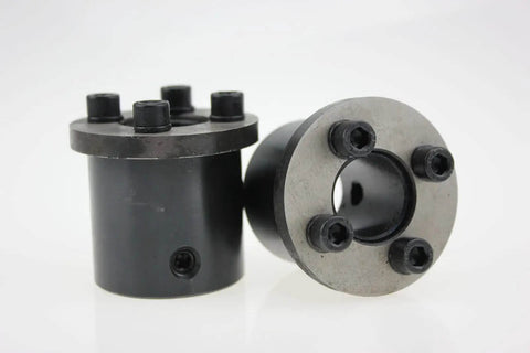 Bead Roller Die Set for Shearing, 22mm Shaft Compatible, CR12 Steel Dies at 50 HRC Hardness, shown in black steel finish