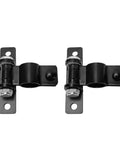 Heavy Duty Carbon Steel Chain Fence Hinges Fit 1 5 8 Inch Posts With Bolt Lock Wall Mount Hardware and Badass Gate Swivel Brackets