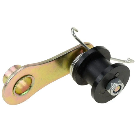 Must Have Heavy Duty All Purpose Chain Roller Tensioner Kit For Powersports Motos That Makes Chain Adjusting A Snap With Sturdy Metal Build And Super Easy Installation, black metal roller