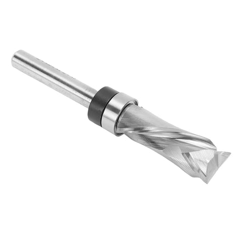 Cool Compression Spiral Router Bit With 1/4 Inch Shank For Fast Wood Trimming, Perfect For MDF Melamine Plywood.