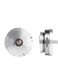 Front and side view of high precision strain wave gear reducer HS 20 IV SHF 20 IV harmonic drive gearbox for automation robots.