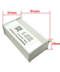 X008 AAM002 48V 18A Brushless Motor Controller For 5S Protocol E Bikes, Electric Scooters, And Mountain Bikes with dimensions.