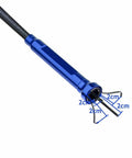 Detail of flexible 4-claw magnetic grabber from Telescoping Inspection Mirror With LED Lights And Flexible 4 Claw Magnetic Grabber Tool Set