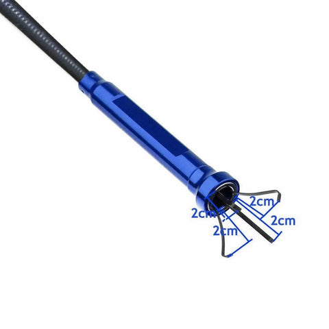 Detail of flexible 4-claw magnetic grabber from Telescoping Inspection Mirror With LED Lights And Flexible 4 Claw Magnetic Grabber Tool Set