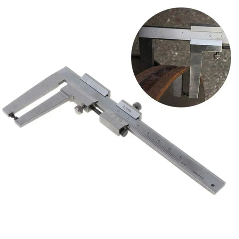 Disks Measuring Tool 0-60mm Thickness Measurement Professional Steel Verniers Calipers measuring brake disk thickness.