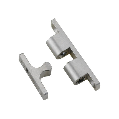 Stainless Steel Hinge For Industrial Cabinets, Detachable Corner Mount, 316 SS-2 Heavy Duty Hardware For Mechanical Equipment Enclosures