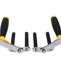 Portable Drywall And Tile Lifter Set With Sweet Adjustable Grip Heavy Duty Glass Carrier Tool lightweight alloy grips and rubber pads.