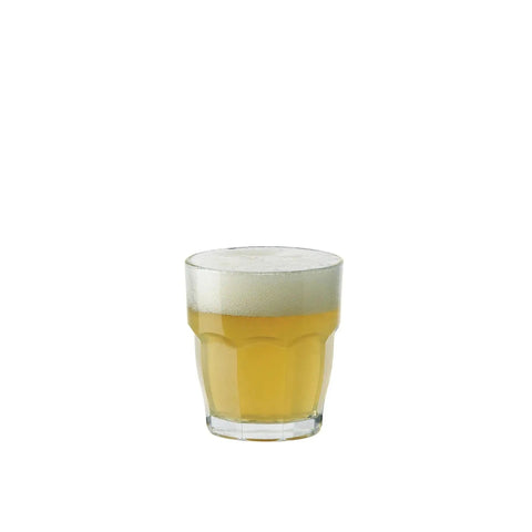 Rock Bar Glasses Set Of 6 7.25 Oz Stackable Juice Glasses For Cocktails Desserts And Soft Drinks space saving everyday barware.