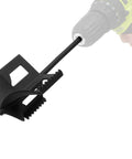 4 In 1 Garden Tool Attachments Cultivator Tiller Digger And Loosener Auger For Three Eighths Inch Hex Drive Drills Built For Raised Beds