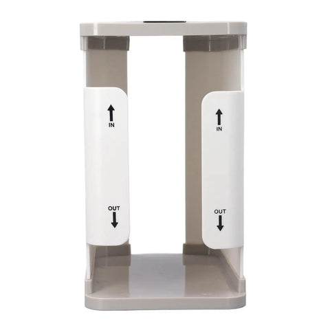 Big Capacity Breast Milk Storage Containers With First In First Out System, removable freezer organizer tray, and metal freezer plate.