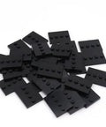 Mini Figure Display Stand Set With 50 Pieces Classic Bracket Plate 3x4 Four Studs Compatible With Lego And Other Brick Brands
